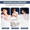 Utopia Bedding Kopfkissen 65×65 2er Set Schlafkissen Atmungsaktiv Kissen(Blau)
