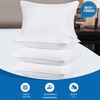 Utopia Bedding Kopfkissen 65×65 2er Set Schlafkissen Atmungsaktiv Kissen(Weiß)