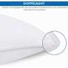 Utopia Bedding Kopfkissen 65×65 2er Set Schlafkissen Atmungsaktiv Kissen(Weiß)
