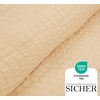 Utopia Bedding Seersucker Bettwäsche 135×200 4teilig – Mikrofaser Polyester 2 Bettbezug 135×200 cm + 2 Kissenbezug 80×80 cm – Weiß(Beige)