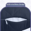 Utopia Bedding Seitenschläferkissen 40×145 cm body pillow Langes Kissen(Marineblau)