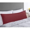 Utopia Bedding Seitenschläferkissen Körperkissen Schwangerschaftskissen(Burgunderfarben)