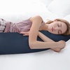 Utopia Bedding Seitenschläferkissen Körperkissen Schwangerschaftskissen(Marineblau)