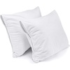 Utopia Bedding Wasserdichter Kissenbezug 80 x 80 cm (2er Set) mit Reißverschluss, Frottee Kissenschoner, Oeko-TEX Zertifiziert Kissenhülle(80 x 80 cm)