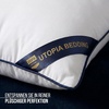 Utopia Bedding kopfkissen 80×80 2er Set Schlafkissen Atmungsaktiv(Weiß)