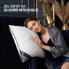 Utopia Bedding kopfkissen 80×80 2er Set Schlafkissen Atmungsaktiv(Weiß)