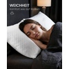 Wasserdichte Kissenschoner mit Reissverschluss, 2er Set , weiss, 50×75 cm(Weiß)