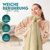 Wasserdichter Matratzenschoner 140×190 cm, 30 cm tief matratzenschutz(Beige)
