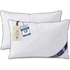 Utopia Bedding kopfkissen 80×80 2er Set Schlafkissen Atmungsaktiv(Weiß)