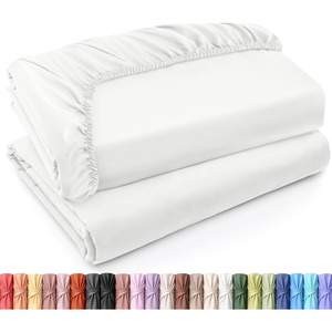Utopia Bedding – 6er Set Spannbettlaken 160 x 200 cm – Weiß(Weiss/Opulenter Garten)