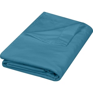 Utopia Bedding – Bettlaken ohne Gummizug – 225x255cm – Grau(Denim Blau)