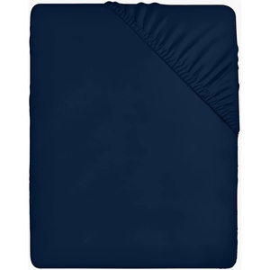 Utopia Bedding – Spannbettlaken 140x200cm – Burgunderrot(Weiß)