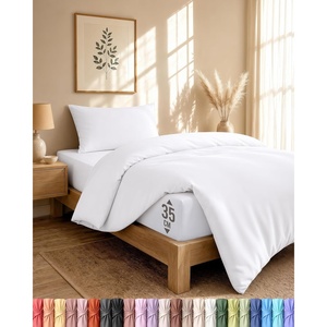Utopia Bedding 4teilig Bettwäsche-sets – Beige(Weiß)