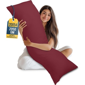 Utopia Bedding Seitenschläferkissen Körperkissen Schwangerschaftskissen(Burgunderfarben)